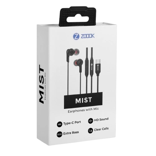 Type C-USB  Wired HD Earphone with Mic