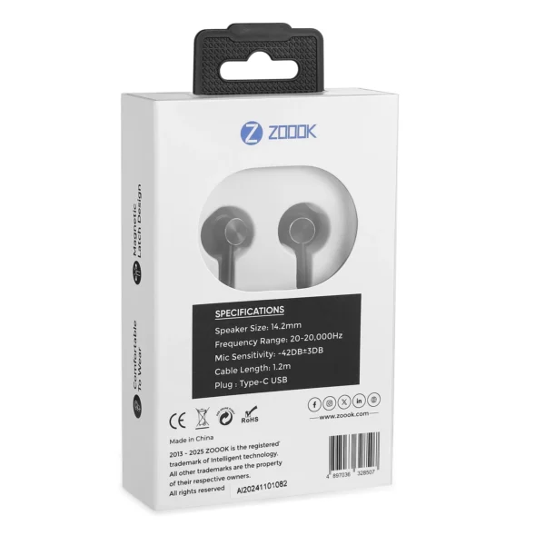 Second image of Type C-USB  Wired HD Earphone with Mic