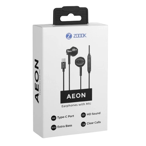 Type C-USB  Wired HD Earphone with Mic