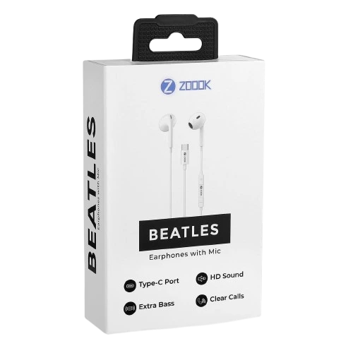 Type C-USB  Wired HD Earphone with Mic