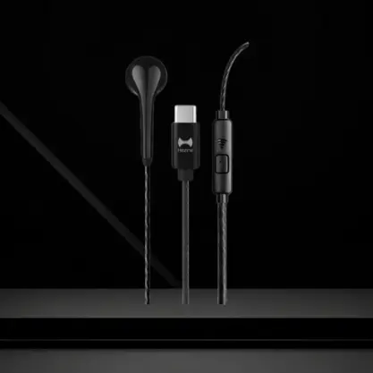 Hezire Wired Mono Headset Type - C