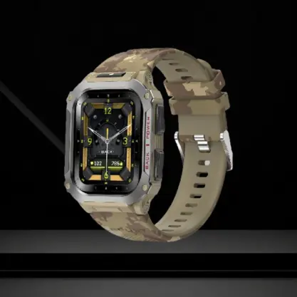 Second image of Hezire Hwatch Commando Smartwatch Desert camo