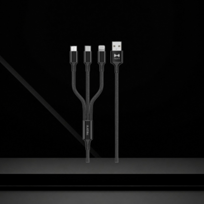 Hezire H-Cable Trio 3in-1 Universal Charging Cable