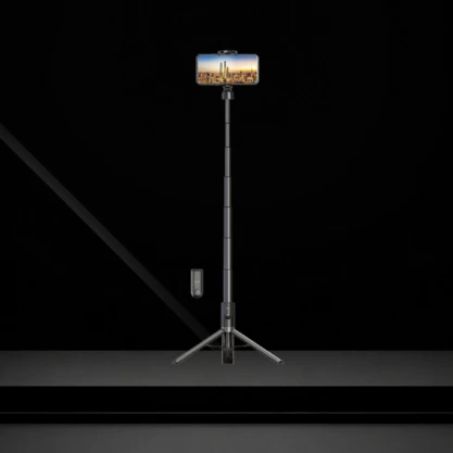 Hezire 2in1 Tripod Selfie Stick With BT remote