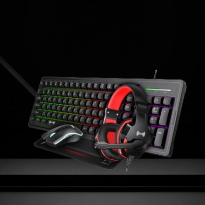 Hezire H-Gamekit X4 Wired Gaming Combo
