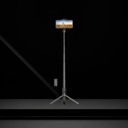Hezire 2in1 Tripod Selfie Stick With BT remote
